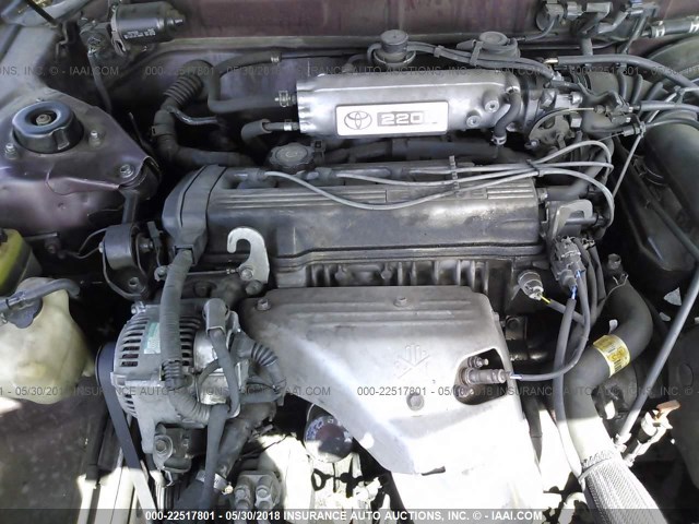 JT2BG12K8T0341104 - 1996 TOYOTA CAMRY DX/LE/XLE RED photo 10