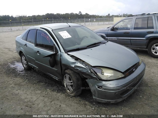 1FAFP38Z94W165063 - 2004 FORD FOCUS ZTS GREEN photo 1