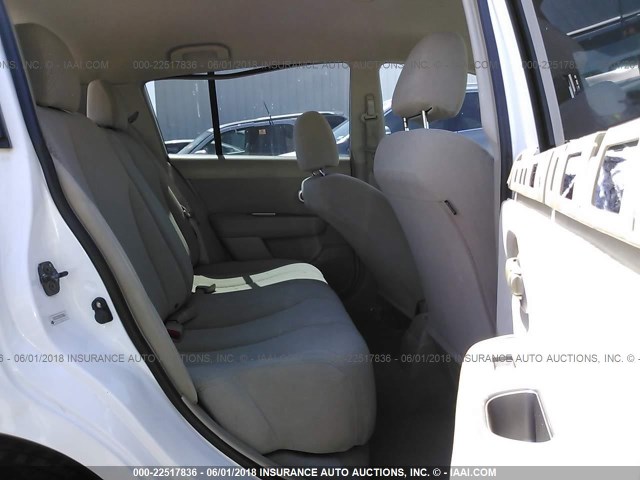 3N1BC1CP8CK298683 - 2012 NISSAN VERSA S/SL WHITE photo 8