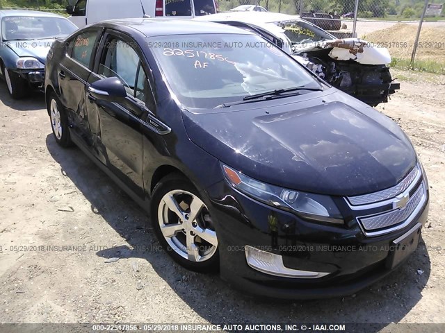 1G1RB6E49DU149143 - 2013 CHEVROLET VOLT BLACK photo 1