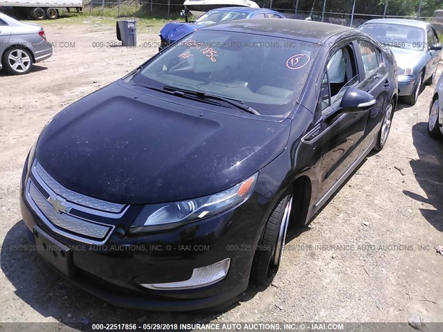 1G1RB6E49DU149143 - 2013 CHEVROLET VOLT BLACK photo 2