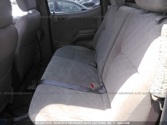 5TEHN72N82Z093942 - 2002 TOYOTA TACOMA DOUBLE CAB BLACK photo 8