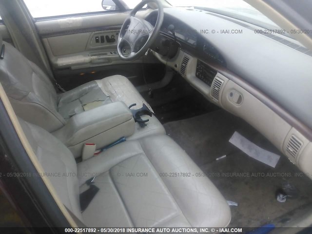 1G3HC52K6W4852599 - 1998 OLDSMOBILE REGENCY BURGUNDY photo 5