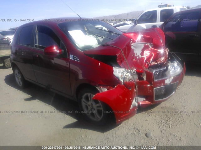 KL1TD6DEXBB231819 - 2011 CHEVROLET AVEO LS/LT 红色 照片 1