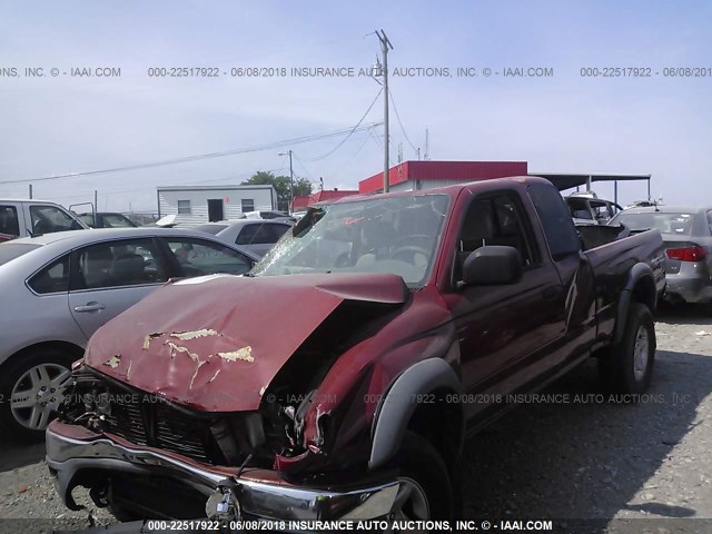 5TESN92N11Z768238 - 2001 TOYOTA TACOMA XTRACAB PRERUNNER 红色 照片 2