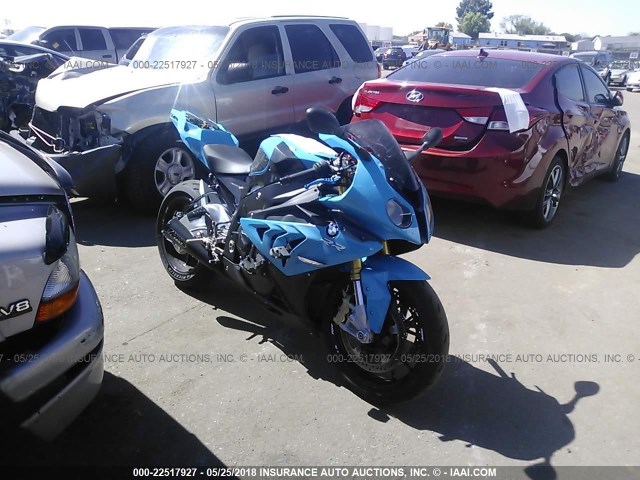 WB1053400CZL16198 - 2012 BMW S 1000 RR BLUE photo 1