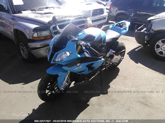 WB1053400CZL16198 - 2012 BMW S 1000 RR BLUE photo 2