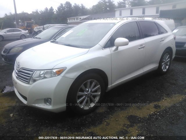 4T3BE11AX9U004721 - 2009 TOYOTA VENZA WHITE photo 2