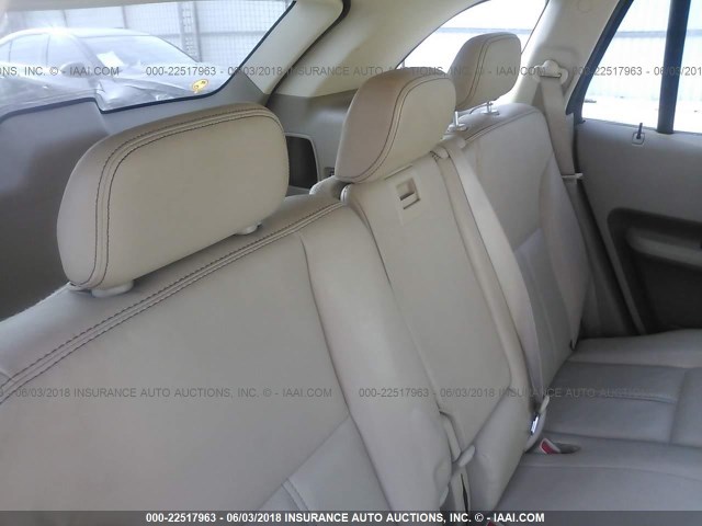 2FMDK39C37BB54166 - 2007 FORD EDGE SEL PLUS CREAM photo 8