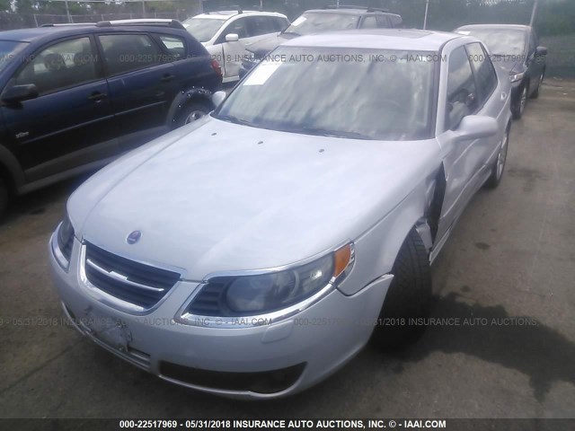 YS3ED49G183510975 - 2008 SAAB 9-5 2.3T GRAY photo 2