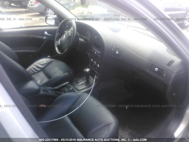 YS3ED49G183510975 - 2008 SAAB 9-5 2.3T GRAY photo 5