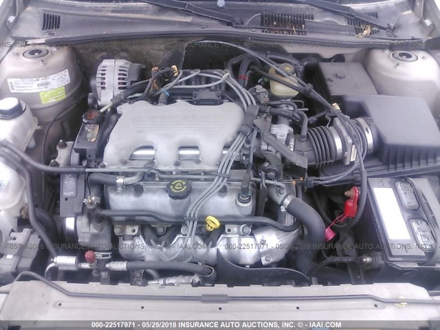 1G1NE52M0V6110077 - 1997 CHEVROLET MALIBU LS ოქროსფერი ფოტო 10