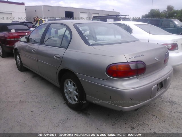1G1NE52M0V6110077 - 1997 CHEVROLET MALIBU LS ოქროსფერი ფოტო 3