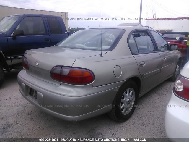 1G1NE52M0V6110077 - 1997 CHEVROLET MALIBU LS ოქროსფერი ფოტო 4