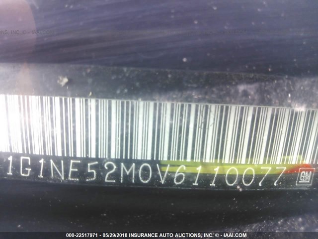 1G1NE52M0V6110077 - 1997 CHEVROLET MALIBU LS ოქროსფერი ფოტო 9