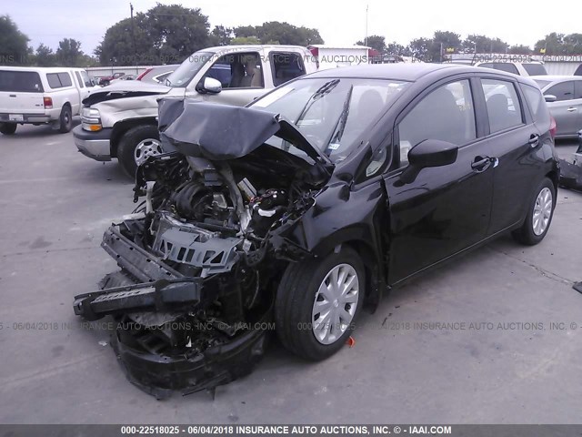 3N1CE2CP2GL374967 - 2016 NISSAN VERSA NOTE S/S PLUS/SV/SL/SR BLACK photo 2