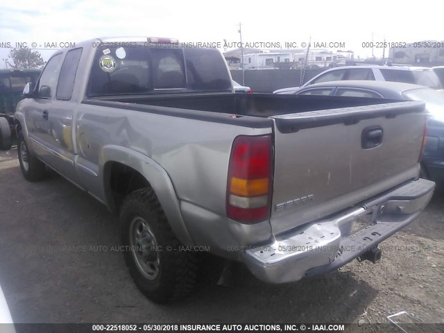 1GTGK29U7XE513284 - 1999 GMC NEW SIERRA K2500 TAN photo 3