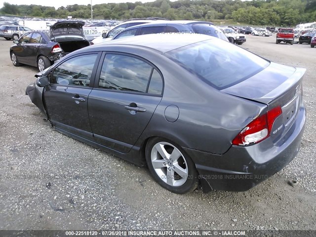 19XFA1F65BE012485 - 2011 HONDA CIVIC LX-S 灰色 照片 3