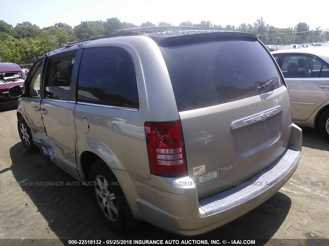 2A8HR54P38R149333 - 2008 CHRYSLER TOWN & COUNTRY TOURING GOLD photo 3