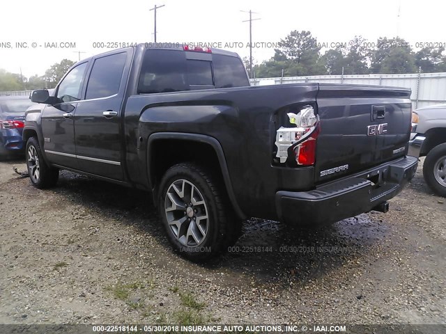 3GTU2VEC5EG251398 - 2014 GMC SIERRA K1500 SLT GRAY photo 3