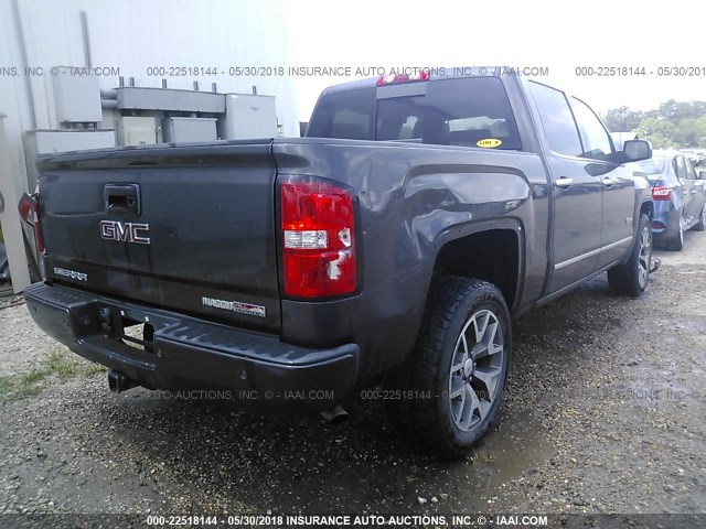 3GTU2VEC5EG251398 - 2014 GMC SIERRA K1500 SLT GRAY photo 4