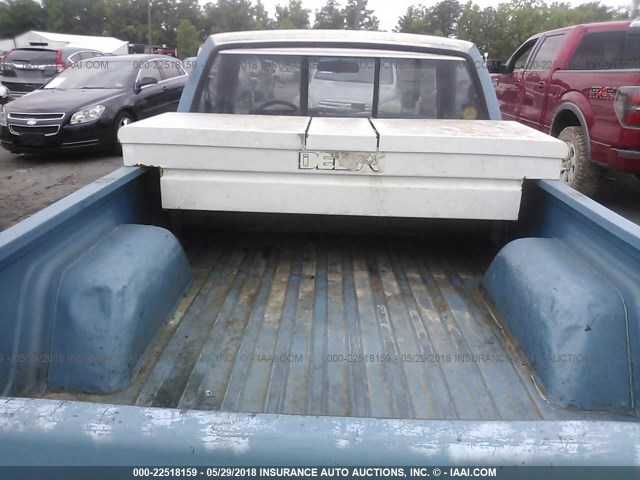 1GTBS14E9H2513262 - 1987 GMC S TRUCK S15 Light Blue photo 8