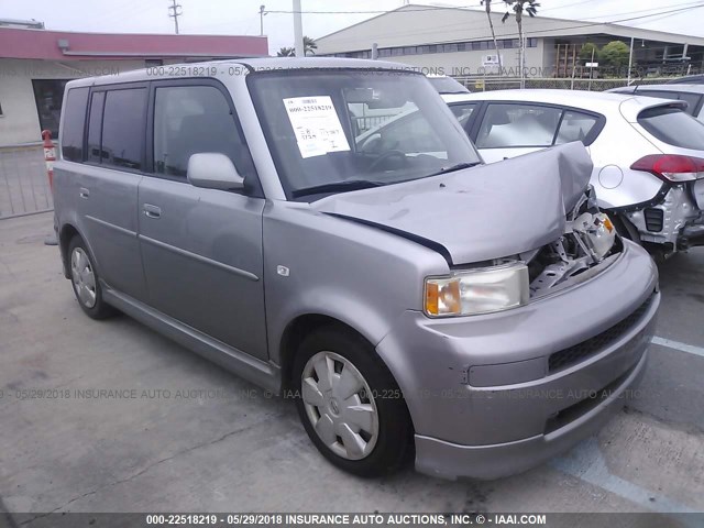 JTLKT324764046464 - 2006 TOYOTA SCION XB ვერცხლისფერი ფოტო 1