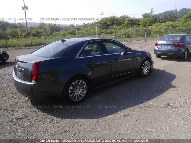1G6DL5EG7A0105246 - 2010 CADILLAC CTS PERFORMANCE COLLECTION Серый фото 4