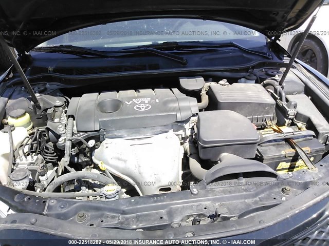 4T1BF3EK6AU061037 - 2010 TOYOTA CAMRY SE/LE/XLE 黑色 照片 10