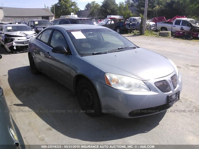 1G2ZF58BX74163948 - 2007 PONTIAC G6 VALUE LEADER/BASE GRAY photo 1