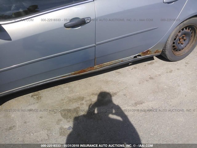 1G2ZF58BX74163948 - 2007 PONTIAC G6 VALUE LEADER/BASE GRAY photo 6