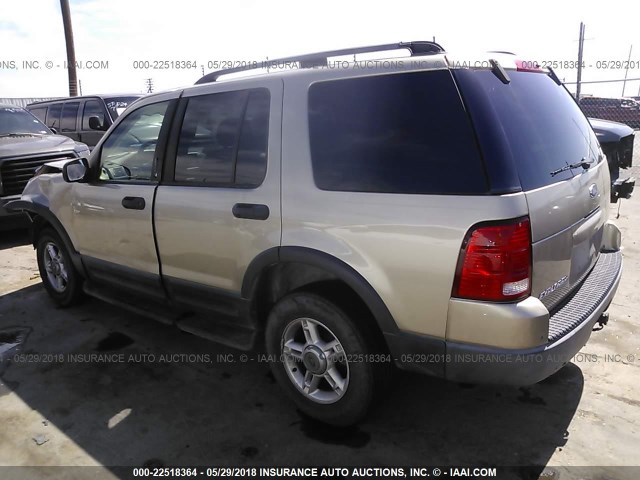 1FMZU63K03ZA76454 - 2003 FORD EXPLORER XLT/XLT SPORT/NBX 棕色 照片 3