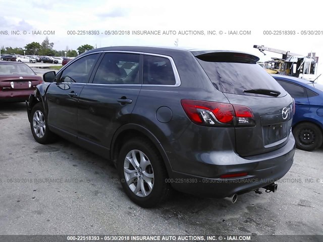 JM3TB2CAXE0431242 - 2014 MAZDA CX-9 TOURING GRAY photo 3