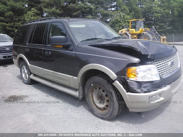 1FMFU18536LA39835 - 2006 FORD EXPEDITION EDDIE BAUER GRAY photo 1