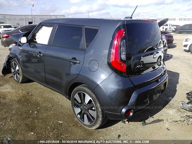 KNDJX3A54G7288635 - 2016 KIA SOUL ! BLACK photo 3