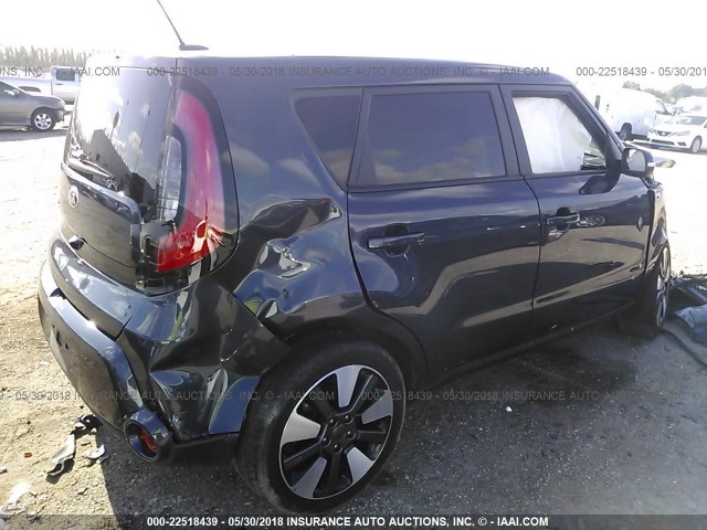 KNDJX3A54G7288635 - 2016 KIA SOUL ! BLACK photo 4