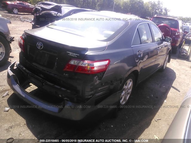 4T4BE46K49R069484 - 2009 TOYOTA CAMRY SE/LE/XLE GRAY photo 4