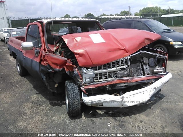 1GCCC14D2BS129548 - 1981 CHEVROLET C10 RED photo 1