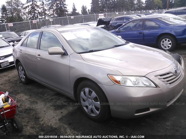 4T1BE46K17U066338 - 2007 TOYOTA CAMRY NEW GENERAT CE/LE/XLE/SE GOLD photo 1