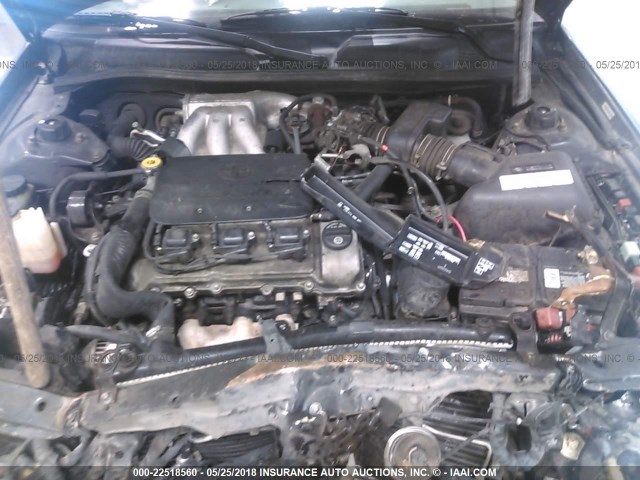 4T1BF22K6YU950719 - 2000 TOYOTA CAMRY LE/XLE Արծաթագույն լուսանկար 10