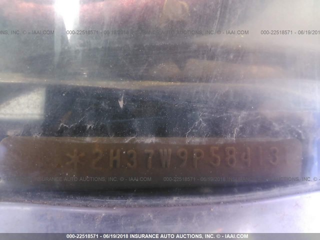 2H37W9P584131 - 1979 PONTIAC GRAND PRIX RED photo 9