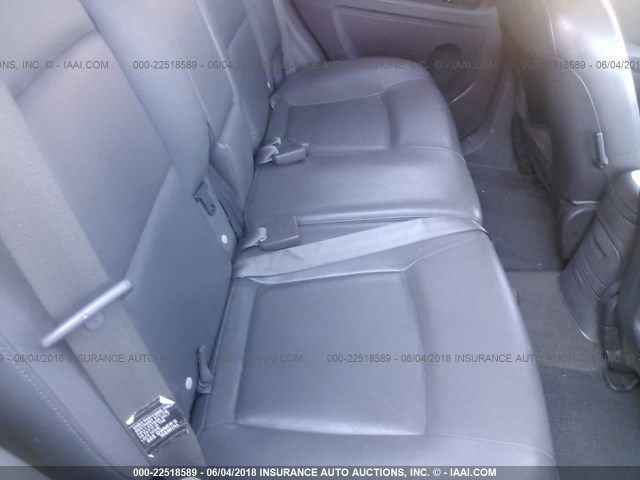 KM8SC13D73U435529 - 2003 HYUNDAI SANTA FE GLS/LX SILVER photo 8