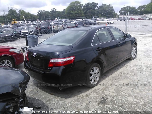 4T1BE46K59U387561 - 2009 TOYOTA CAMRY SE/LE/XLE BLACK photo 4