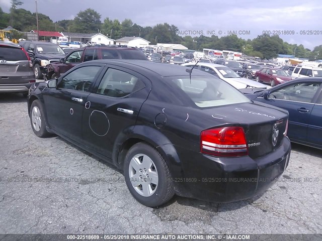 1B3CC4FB1AN136633 - 2010 DODGE AVENGER SXT BLACK photo 3