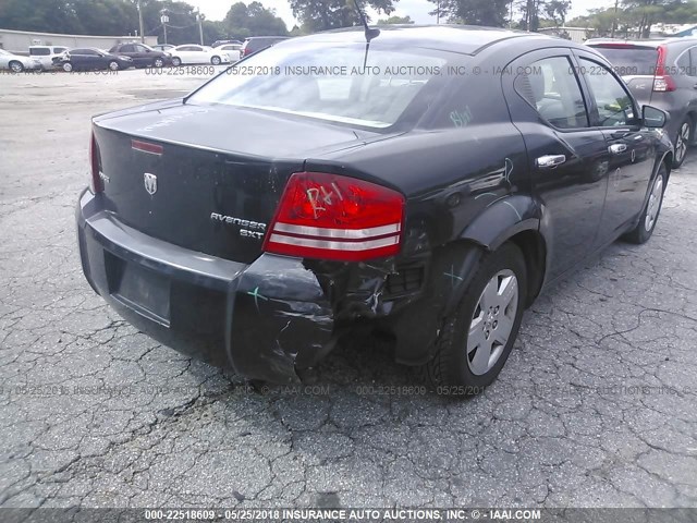 1B3CC4FB1AN136633 - 2010 DODGE AVENGER SXT BLACK photo 6