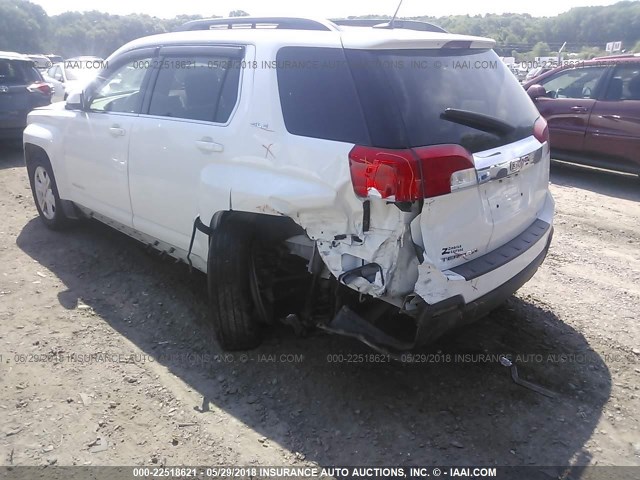 2GKFLWEK3E6293796 - 2014 GMC TERRAIN SLE WHITE photo 6