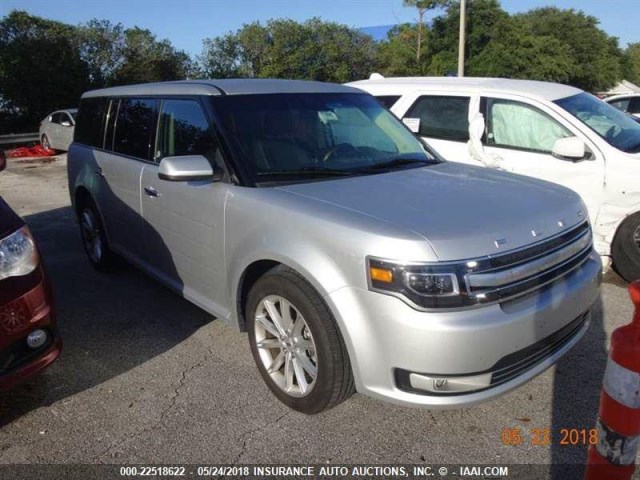 2FMGK5D84JBA07275 - 2018 FORD FLEX LIMITED SILVER photo 12