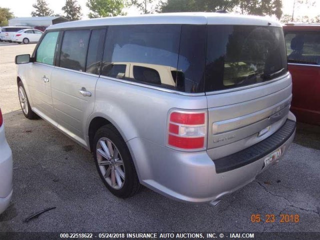 2FMGK5D84JBA07275 - 2018 FORD FLEX LIMITED SILVER photo 17