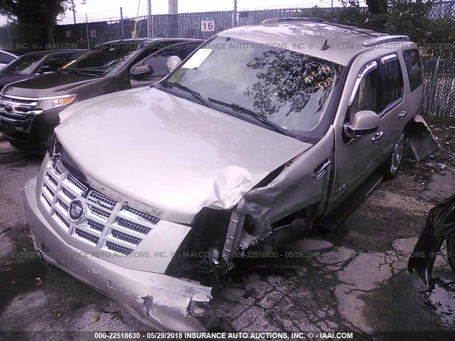 1GYEC63887R279733 - 2007 CADILLAC ESCALADE LUXURY ბეჟი ფოტო 2