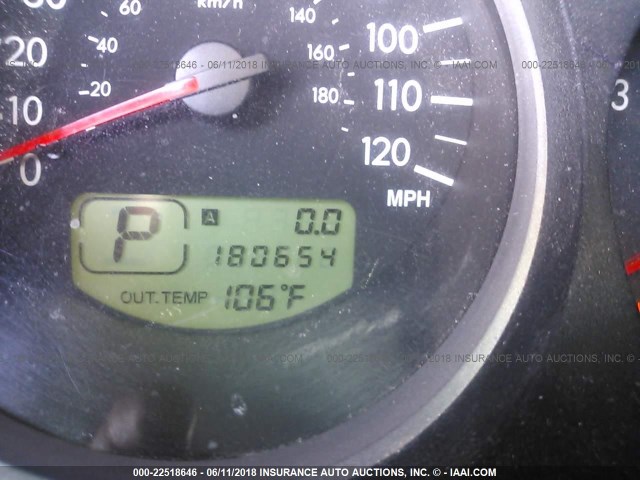 JF1SG65675H733956 - 2005 SUBARU FORESTER 2.5XS თეთრი ფოტო 7